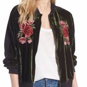BP. Velvet Bomber Jacket